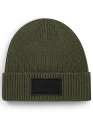 Muts Beanie Fashion Beechfield B442R Militair groen